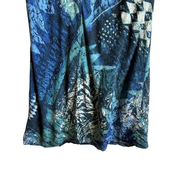 Jams World Dress Size Small Tapa Jungle Blu Vintage Blues Jungle Beach - Picture 9 of 13